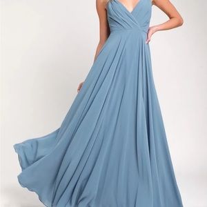 Blue Maxi Dress